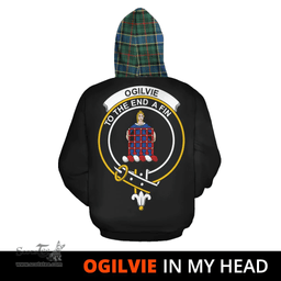 Scottish Ogilvie Hunting Ancient Clan Tartan Hoodie - In My Head Style Scottish Plaid Tartan Plaid