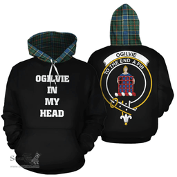 Scottish Ogilvie Hunting Ancient Clan Tartan Hoodie - In My Head Style Scottish Plaid Tartan Plaid