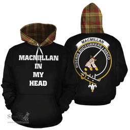 Scottish MacMillan Old Weathered Clan Tartan Hoodie - In My Head Style Scottish Plaid Tartan Plaid