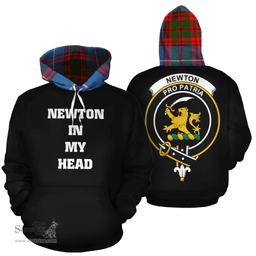 Scottish Newton Clan Tartan Hoodie - In My Head Style Scottish Plaid Tartan Plaid