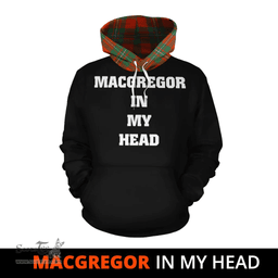 Scottish MacGregor Ancient Clan Tartan Hoodie - In My Head Style Scottish Plaid Tartan Plaid