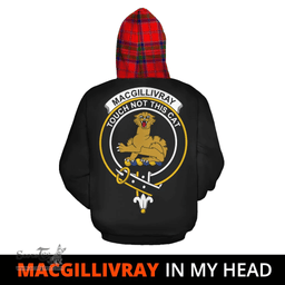 Scottish MacGillivray Modern Clan Tartan Hoodie - In My Head Style Scottish Plaid Tartan Plaid