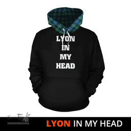 Scottish Lyon Clan Tartan Hoodie - In My Head Style Scottish Plaid Tartan Plaid