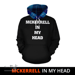 Scottish McKerrell Clan Tartan Hoodie - In My Head Style Scottish Plaid Tartan Plaid