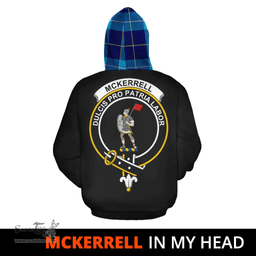 Scottish McKerrell Clan Tartan Hoodie - In My Head Style Scottish Plaid Tartan Plaid