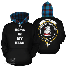 Scottish Home Ancient Clan Tartan Hoodie - In My Head Style Scottish Plaid Tartan Plaid