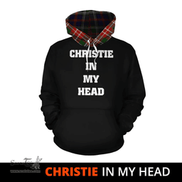 Christie Clan Tartan Hoodie - In My Head Style Scottish Plaid Tartan Plaid