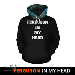 Ferguson Ancient Clan Tartan Hoodie - In My Head Style Scottish Plaid Tartan Plaid