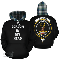 Scottish Gordon Dress Ancient Clan Tartan Hoodie - In My Head Style Scottish Plaid Tartan Plaid