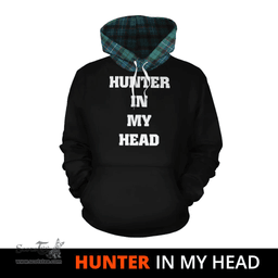 Scottish Hunter Ancient Clan Tartan Hoodie - In My Head Style Scottish Plaid Tartan Plaid