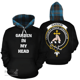 Scottish Garden Clan Tartan Hoodie - In My Head Style Scottish Plaid Tartan Plaid