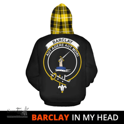 Barclay Dress Modern Clan Tartan Hoodie - In My Head Style Scottish Plaid Tartan Plaid