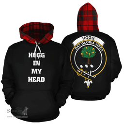Scottish Hogg Clan Tartan Hoodie - In My Head Style Scottish Plaid Tartan Plaid