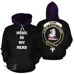 Scottish Home Modern Clan Tartan Hoodie - In My Head Style Scottish Plaid Tartan Plaid