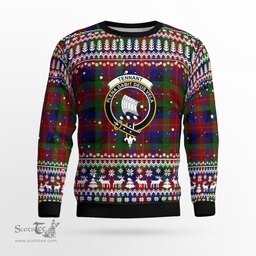 Scottish Tennant Clan Badge Tartan Ugly Sweatshirt Scottish Plaid Tartan Plaid - ScotsTee - scotstee.com