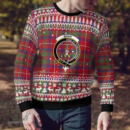Scottish Shaw Of Tordarroch Clan Badge Tartan Ugly Sweatshirt Scottish Plaid Tartan Plaid - ScotsTee - scotstee.com