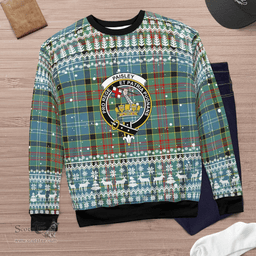 Scottish Paisley Clan Badge Tartan Ugly Sweatshirt Scottish Plaid Tartan Plaid - ScotsTee - scotstee.com