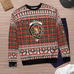 Scottish Stewart Of Appin Clan Badge Tartan Ugly Sweatshirt Scottish Plaid Tartan Plaid - ScotsTee - scotstee.com