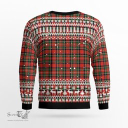 Scottish Stewart Of Appin Clan Badge Tartan Ugly Sweatshirt Scottish Plaid Tartan Plaid - ScotsTee - scotstee.com