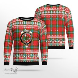 Scottish Maclaine Of Lochbuie Clan Badge Tartan Ugly Sweatshirt Scottish Plaid Tartan Plaid - ScotsTee - scotstee.com