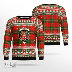 Scottish Lennox Kincaid Clan Badge Tartan Ugly Sweatshirt Scottish Plaid Tartan Plaid - ScotsTee - scotstee.com