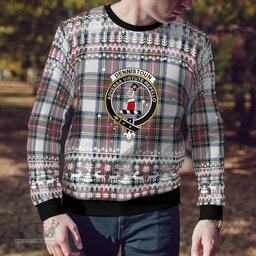 Scottish Dennistoun Clan Badge Tartan Ugly Sweatshirt Scottish Plaid Tartan Plaid - ScotsTee - scotstee.com