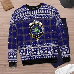 Scottish Crichton Clan Badge Tartan Ugly Sweatshirt Scottish Plaid Tartan Plaid - ScotsTee - scotstee.com