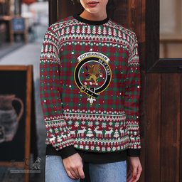Scottish Fotheringham Clan Badge Tartan Ugly Sweatshirt Scottish Plaid Tartan Plaid - ScotsTee - scotstee.com
