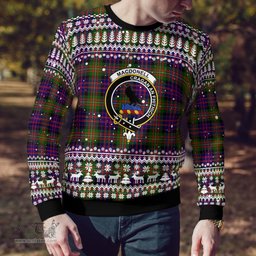 Scottish Macdonell Of Glengarry Clan Badge Tartan Ugly Sweatshirt Scottish Plaid Tartan Plaid - ScotsTee - scotstee.com