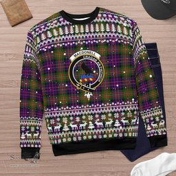 Scottish Macdonell Of Glengarry Clan Badge Tartan Ugly Sweatshirt Scottish Plaid Tartan Plaid - ScotsTee - scotstee.com