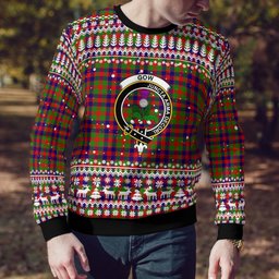 Scottish Gow Of Skeoch Clan Badge Tartan Ugly Sweatshirt Scottish Plaid Tartan Plaid - ScotsTee - scotstee.com