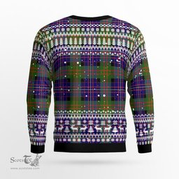 Scottish Chalmers Balnacraig Clan Badge Tartan Ugly Sweatshirt Scottish Plaid Tartan Plaid - ScotsTee - scotstee.com