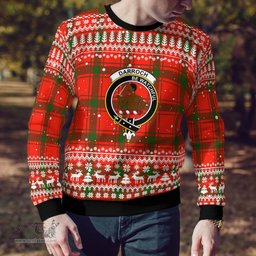 Scottish Darroch Of Gourock Clan Badge Tartan Ugly Sweatshirt Scottish Plaid Tartan Plaid - ScotsTee - scotstee.com