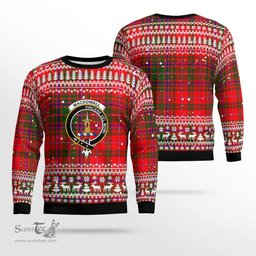 Scottish Macdowall Of Garthland Clan Badge Tartan Ugly Sweatshirt Scottish Plaid Tartan Plaid - ScotsTee - scotstee.com