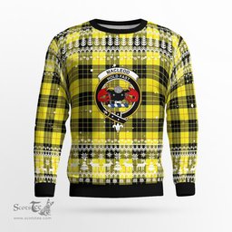 Scottish Macleod Of Lewis Clan Badge Tartan Ugly Sweatshirt Scottish Plaid Tartan Plaid - ScotsTee - scotstee.com