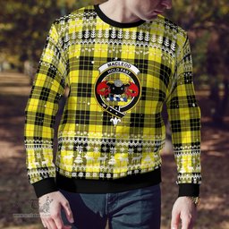 Scottish Macleod Of Lewis Clan Badge Tartan Ugly Sweatshirt Scottish Plaid Tartan Plaid - ScotsTee - scotstee.com