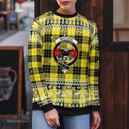 Scottish Macleod Of Lewis Clan Badge Tartan Ugly Sweatshirt Scottish Plaid Tartan Plaid - ScotsTee - scotstee.com