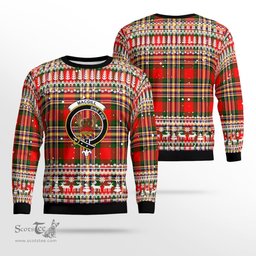 Scottish Macgill Makgill Clan Badge Tartan Ugly Sweatshirt Scottish Plaid Tartan Plaid - ScotsTee - scotstee.com