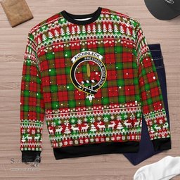 Scottish Auchinleck Or Affleck Clan Badge Tartan Ugly Sweatshirt Scottish Plaid Tartan Plaid - ScotsTee - scotstee.com