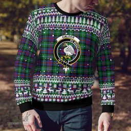 Scottish Calder Calder-campbell Clan Badge Tartan Ugly Sweatshirt Scottish Plaid Tartan Plaid - ScotsTee - scotstee.com