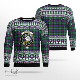 Scottish Calder Calder-campbell Clan Badge Tartan Ugly Sweatshirt Scottish Plaid Tartan Plaid - ScotsTee - scotstee.com