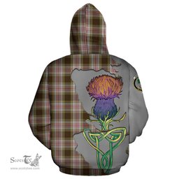 Scottish Anderson Dress Clan Tartan Crest with Thistle and Scotland Map Tartan Plaid Hoodie Scottish Plaid Tartan Plaid - ScotsTee - scotstee.com