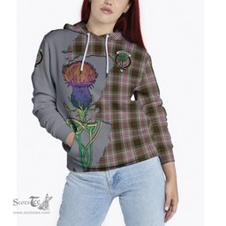 Scottish Anderson Dress Clan Tartan Crest with Thistle and Scotland Map Tartan Plaid Hoodie Scottish Plaid Tartan Plaid - ScotsTee - scotstee.com