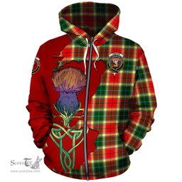 Scottish Gibsone (Gibson - Gibbs) Clan Tartan Crest with Thistle and Scotland Map Tartan Plaid Hoodie Scottish Plaid Tartan Plaid - ScotsTee - scotstee.com