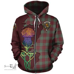 Scottish MacGregor Hunting Ancient Clan Tartan Crest with Thistle and Scotland Map Tartan Plaid Hoodie Scottish Plaid Tartan Plaid - ScotsTee - scotstee.com