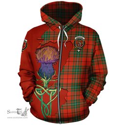 Scottish MacAulay Ancient Clan Tartan Crest with Thistle and Scotland Map Tartan Plaid Hoodie Scottish Plaid Tartan Plaid - ScotsTee - scotstee.com