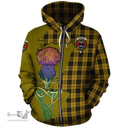 Scottish MacLeod Clan Tartan Crest with Thistle and Scotland Map Tartan Plaid Hoodie Scottish Plaid Tartan Plaid - ScotsTee - scotstee.com