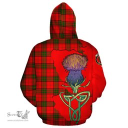 Scottish Maxwell Modern Clan Tartan Crest with Thistle and Scotland Map Tartan Plaid Hoodie Scottish Plaid Tartan Plaid - ScotsTee - scotstee.com