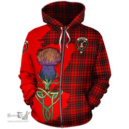 Scottish Matheson Modern Clan Tartan Crest with Thistle and Scotland Map Tartan Plaid Hoodie Scottish Plaid Tartan Plaid - ScotsTee - scotstee.com