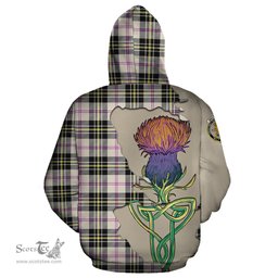 Scottish MacPherson Dress Ancient Clan Tartan Crest with Thistle and Scotland Map Tartan Plaid Hoodie Scottish Plaid Tartan Plaid - ScotsTee - scotstee.com